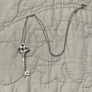 Sterling Silver Key Pendant with 18” chain Necklace